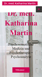 Mobile Screenshot of dr-katharina-martin.de